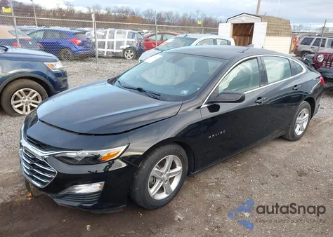 2021 Chevrolet Malibu Fwd Ls из США, поврежденный, VIN 1G1ZB5ST9MF045472